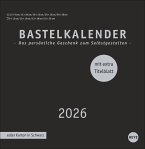 Premium-Bastelkalender schwarz groß 2026 Premium-Bastelkalender schwarz groß 2026
