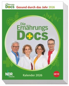 Cover Die Ernährungs-Docs - Gesund durch das Jahr Tagesabreißkalender 2026