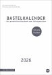 Premium-Bastelkalender weiß A4 2026 - Bild 1