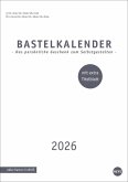 Premium-Bastelkalender weiß A4 2026 Premium-Bastelkalender weiß A4 2026