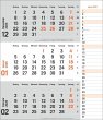 times&more 3-Monatsplaner, orange 2026 - Bild 1