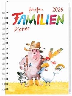 Cover Helme Heine: Familienplaner-Buch A6 2026