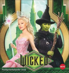 Cover Wicked Postkartenkalender 2026