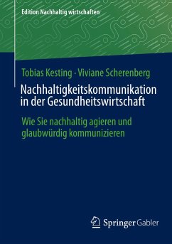 Cover Nachhaltigkeitskommunikation in der Gesundheitswirtschaft