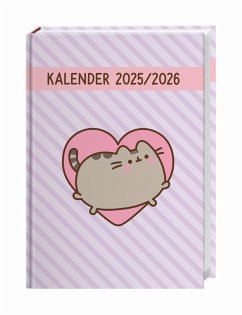 Cover Pusheen 17-Monats-Kalenderbuch A5 2026 - 17 Monate. Von August 2025 bis Dezember 2026