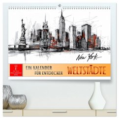 Weltstädte - ein Kalender für Entdecker (hochwertiger Premium Wandkalender 2026 DIN A2 quer), Kunstdruck in Hochglanz Cover Weltstädte - ein Kalender für Entdecker (hochwertiger Premium Wandkalender 2026 DIN A2 quer), Kunstdruck in Hochglanz