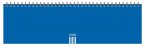Wochenquerplaner, blau 2026