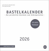 Premium-Bastelkalender weiß mittel 2026 Premium-Bastelkalender weiß mittel 2026