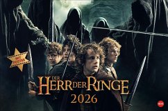 Cover Der Herr der Ringe Broschur XL Kalender 2026