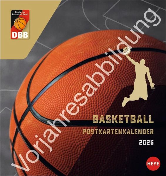 DBB Basketball Postkartenkalender 2026 DBB Basketball Postkartenkalender 2026
