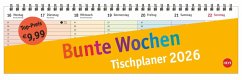 Cover Bunte Wochen Wochenquerplaner 2026