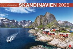 Cover Skandinavien Globetrotter Kalender 2026 - Von stillen Wäldern, Seen und Fjorden