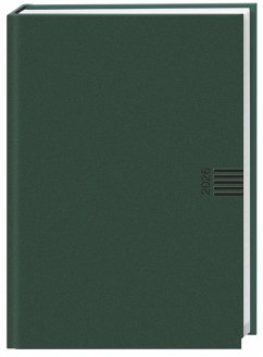 Cover Tages-Cheftimer A5, grün 2026