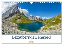 Cover Bezaubernde Bergseen (Wandkalender 2026 DIN A4 quer), CALVENDO Monatskalender