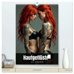 Cover Hautgeflüster in Farbe (hochwertiger Premium Wandkalender 2026 DIN A2 hoch), Kunstdruck in Hochglanz