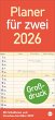 Großdruck Planer für zwei 2026 - Bild 1