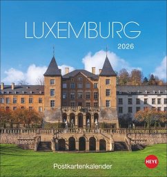 Cover Luxemburg Postkartenkalender 2026
