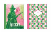 Wicked Pink & Green Composition Notebook Set (Set of 2)