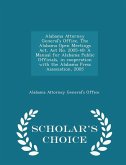 Alabama Attorney General's Office, the Alabama Open Meetings Act, ACT No. 2005-40 Alabama Attorney General's Office, the Alabama Open Meetings Act, ACT No. 2005-40