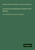 Les deux arts poétiques d'Horace et de Boileau