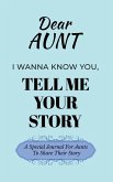 Dear Aunt Guided Journal For Memory Keepsake, I Wanna Know You, Tell Me Your Life Story Dear Aunt Guided Journal For Memory Keepsake, I Wanna Know You, Tell Me Your Life Story