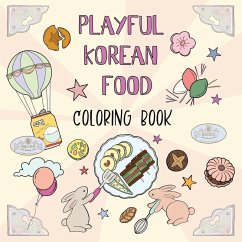 Cover Playful Korean Food Coloring Book