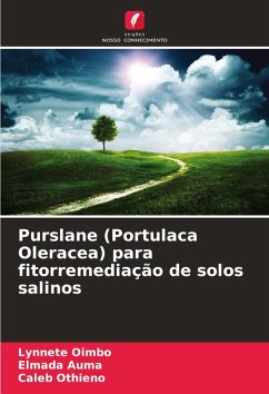 Cover Purslane (Portulaca Oleracea) para fitorremediação de solos salinos