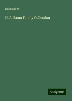 H. A. Baum Family Collection - Sachs, Hans