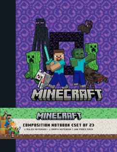 Minecraft Composition Notebook Set (Set of 2) - Insight Editions