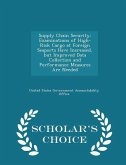 Supply Chain Security Supply Chain Security
