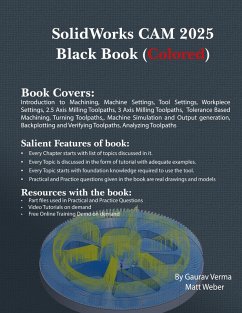 Cover SolidWorks CAM 2025 Black Book