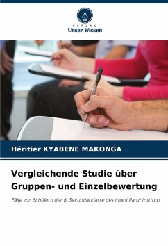 Cover Vergleichende Studie über Gruppen- und Einzelbewertung
