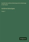 Archives historiques Archives historiques