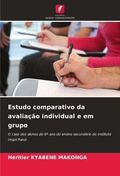 Cover Estudo comparativo da avaliação individual e em grupo