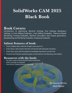 Cover SolidWorks CAM 2025 Black Book