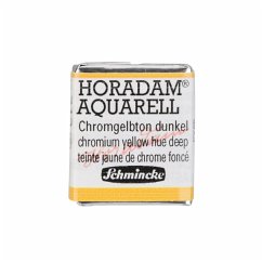 Schmincke Horadam Aquarell 1/2 Näpfchen, Chromgelbton dunkel