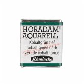 Schmincke Horadam Aquarell 1/2 Näpfchen, Kobaltgrün tief Schmincke Horadam Aquarell 1/2 Näpfchen, Kobaltgrün tief