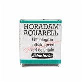 Schmincke Horadam Aquarell 1/2 Näpfchen, Phthalogrün Schmincke Horadam Aquarell 1/2 Näpfchen, Phthalogrün