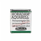Schmincke Horadam Aquarell 1/2 Näpfchen, Permanentgrün Oliv