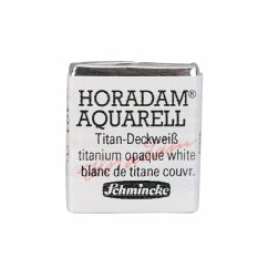 Cover Schmincke Horadam Aquarell 1/2 Näpfchen, Titan-Deckweiß