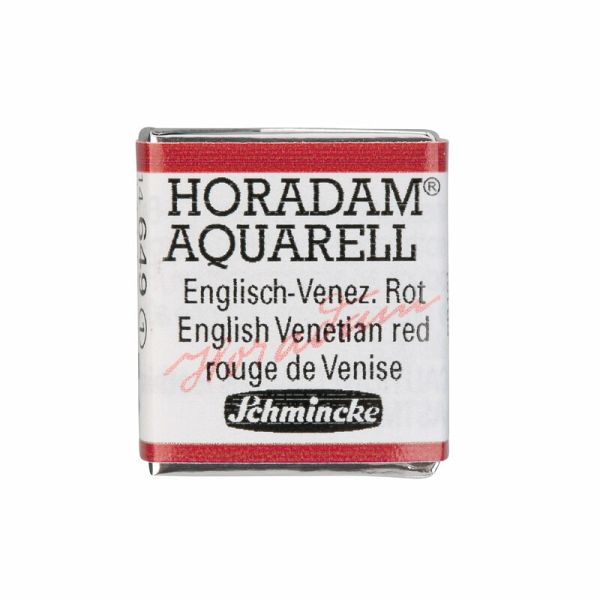 Schmincke Horadam Aquarell 1/2 Näpfchen, Englisch-Venezianisch rot Schmincke Horadam Aquarell 1/2 Näpfchen, Englisch-Venezianisch rot