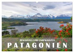 Cover Bekanntes und Unbekanntes Patagonien (Wandkalender 2026 DIN A2 quer), CALVENDO Monatskalender