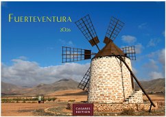 Cover Fuerteventura Kalender 2026 35x50cm - Wandkalender mit Traumstränden, Sonne & Insel-Highlights