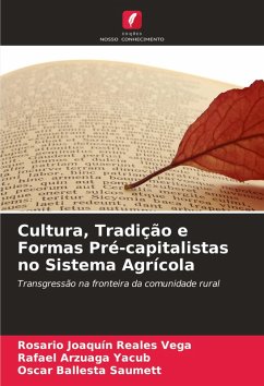 Cover Cultura, Tradição e Formas Pré-capitalistas no Sistema Agrícola