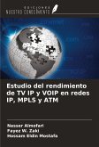 Estudio del rendimiento de TV IP y VOIP en redes IP, MPLS y ATM
