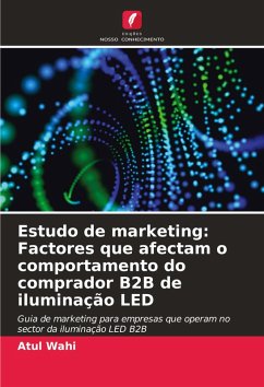Estudo de marketing: Factores que afectam o comportamento do comprador B2B de iluminação LED - Wahi, Atul