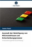 Ausmaß der Beteiligung von Milchviehfrauen am Entscheidungsprozess Ausmaß der Beteiligung von Milchviehfrauen am Entscheidungsprozess