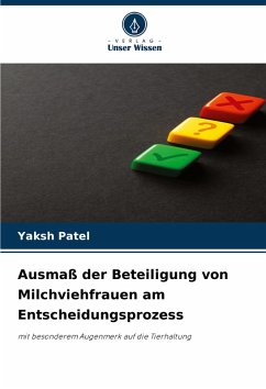 Cover Ausmaß der Beteiligung von Milchviehfrauen am Entscheidungsprozess