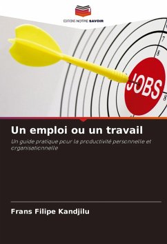 Cover Un emploi ou un travail