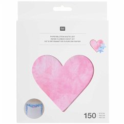 Papierblüten Bastelset, 150 Stk., FSC MIX